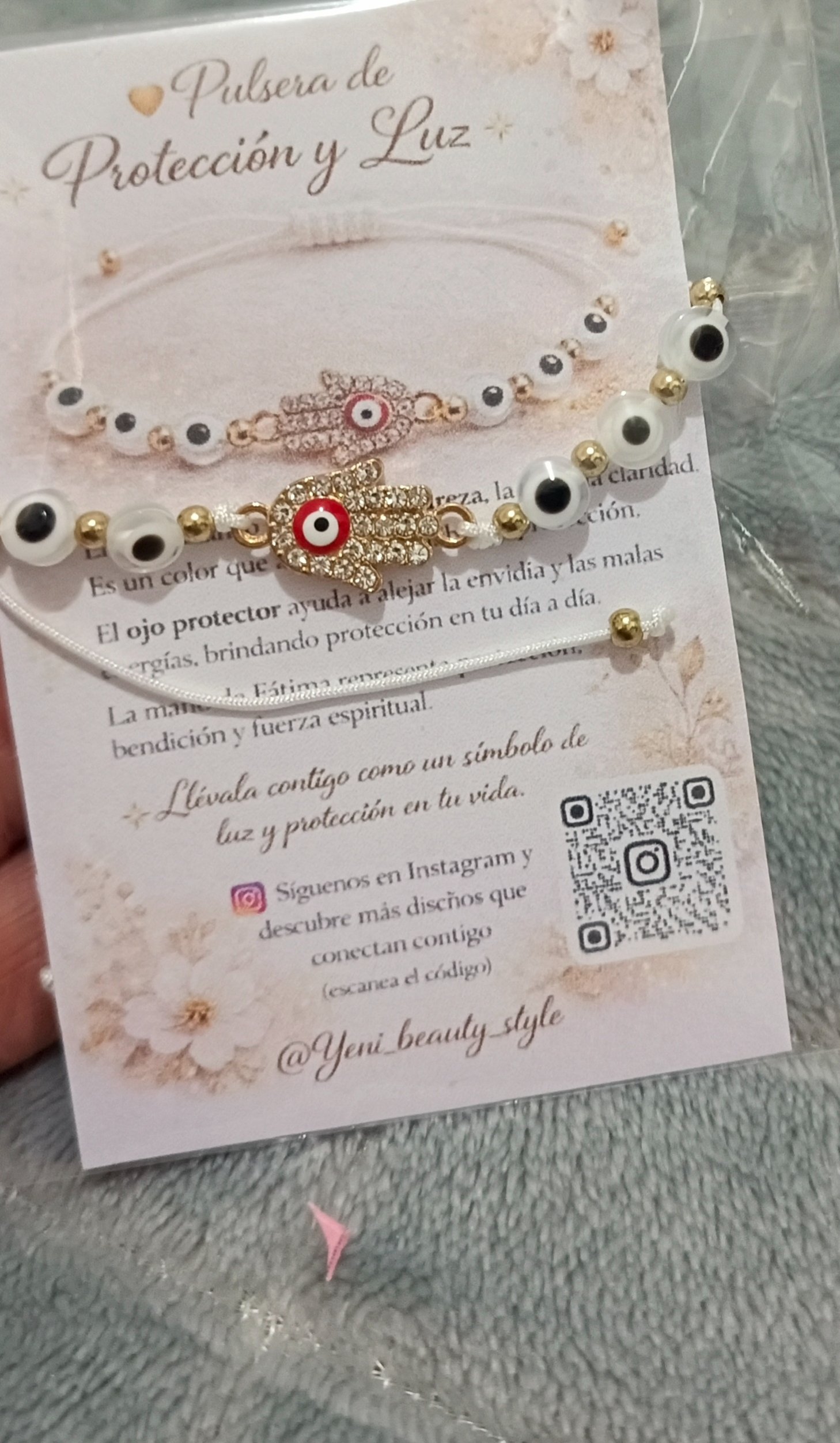 Pulsera de protección 