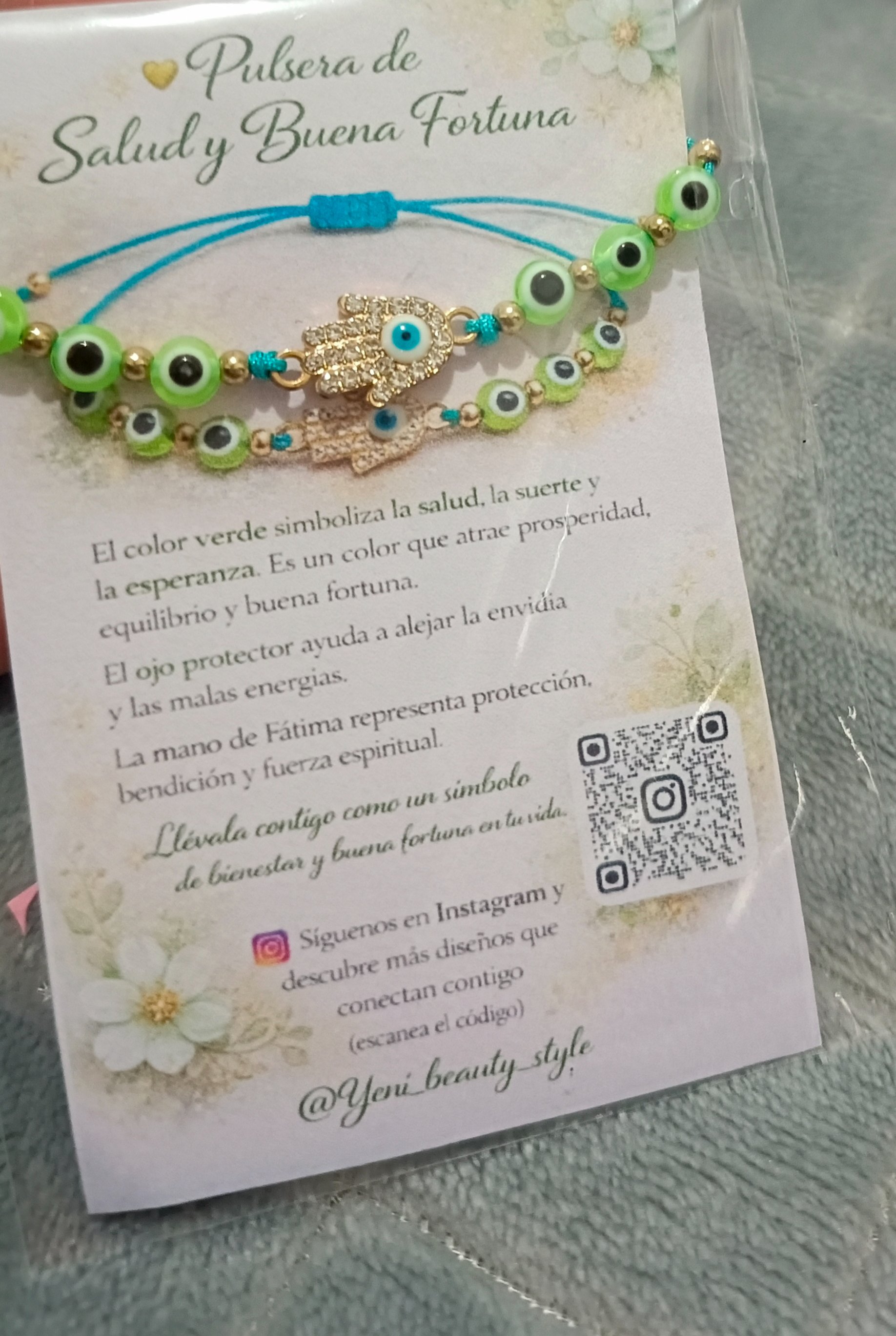 Pulsera de protección 