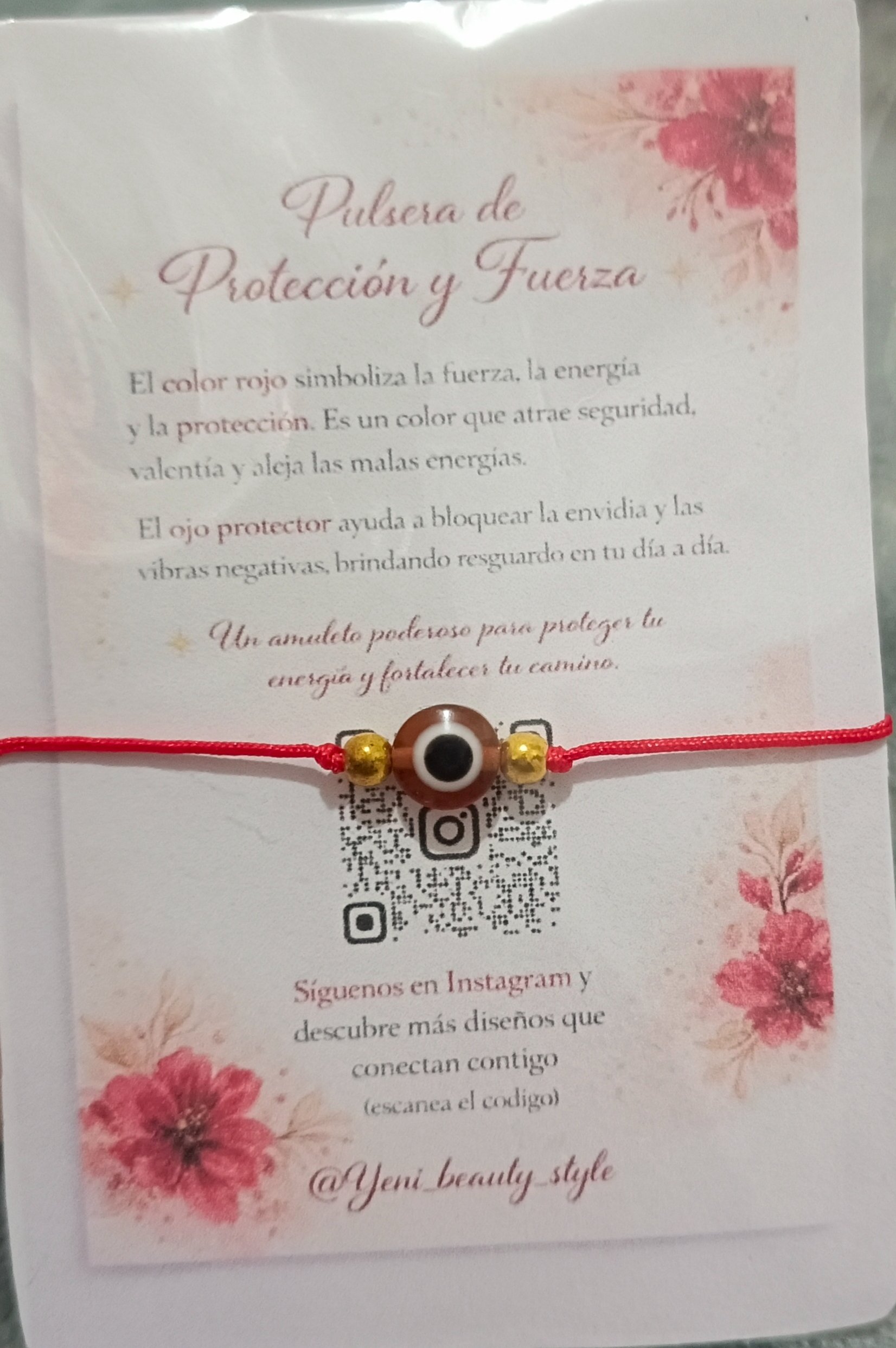 Pulsera de protección