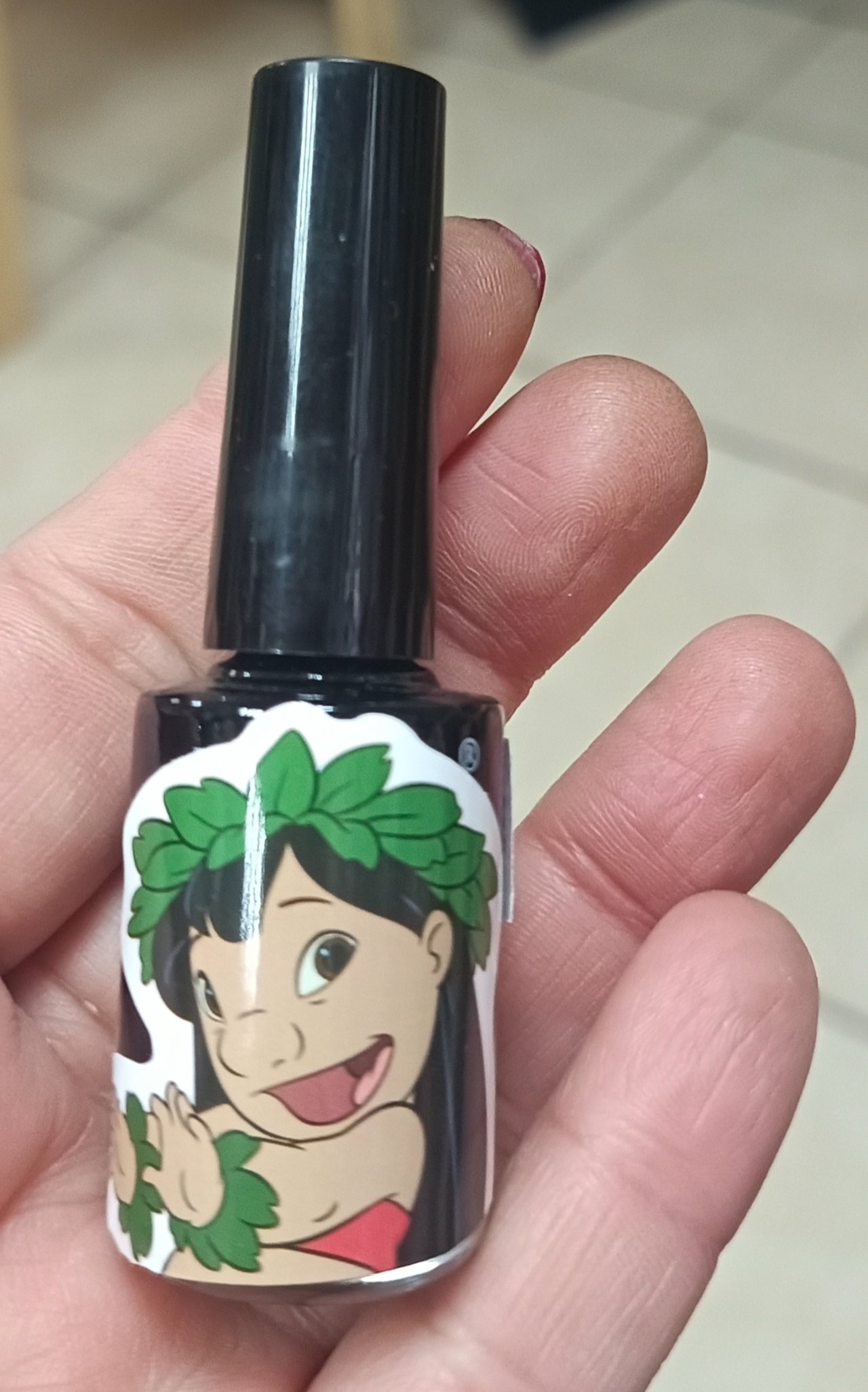 Esmalte de uñas de niñas