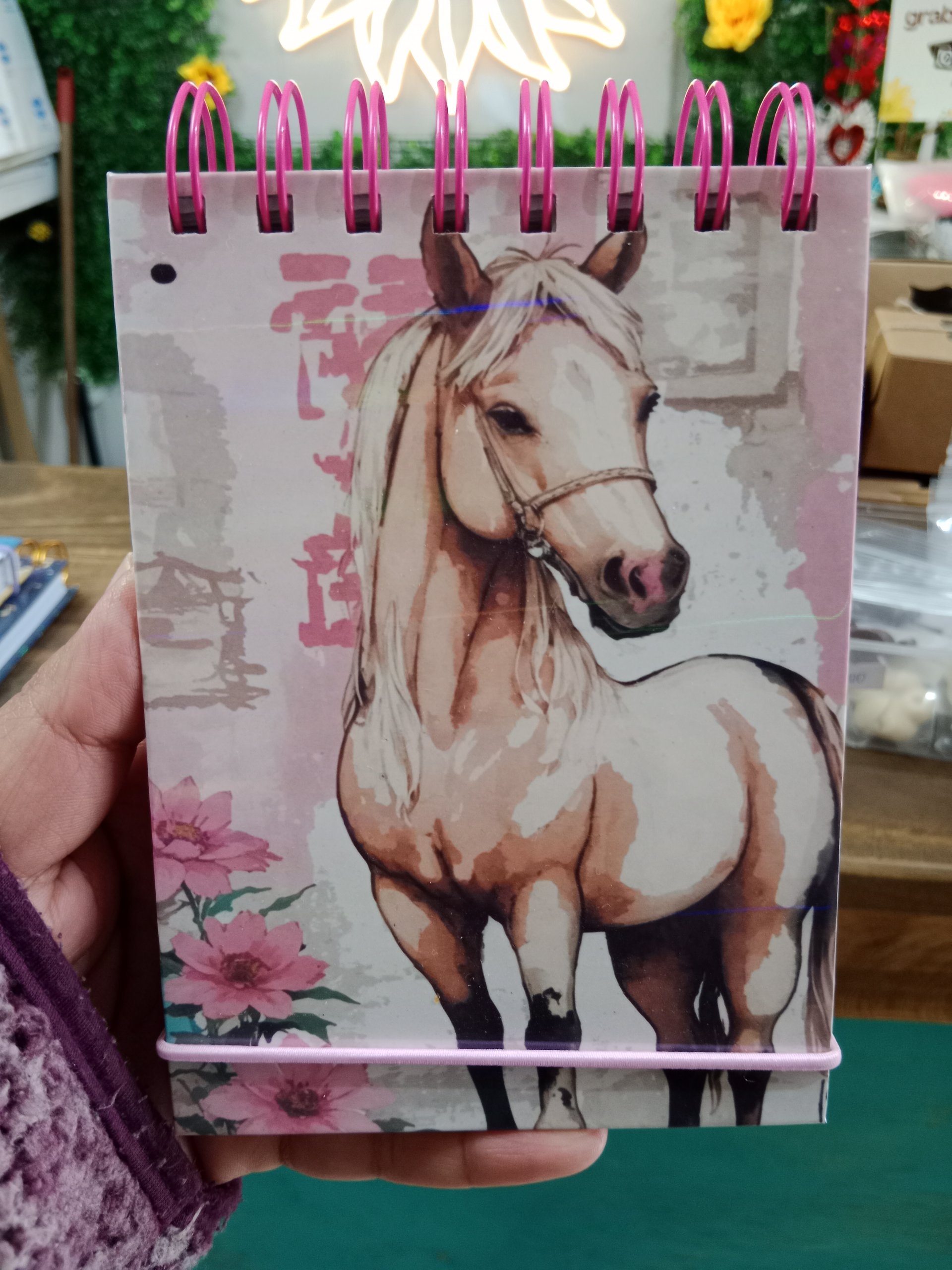 Mini croquera Caballo