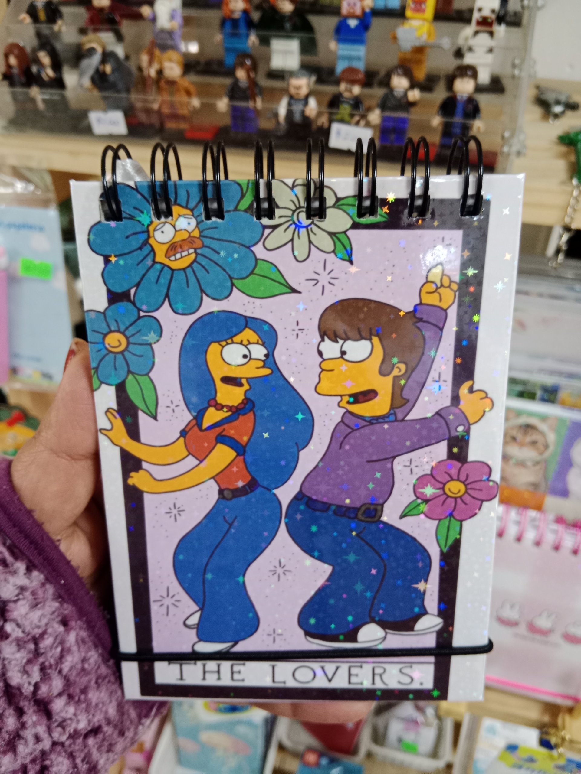 Mini croquera Simpson carta