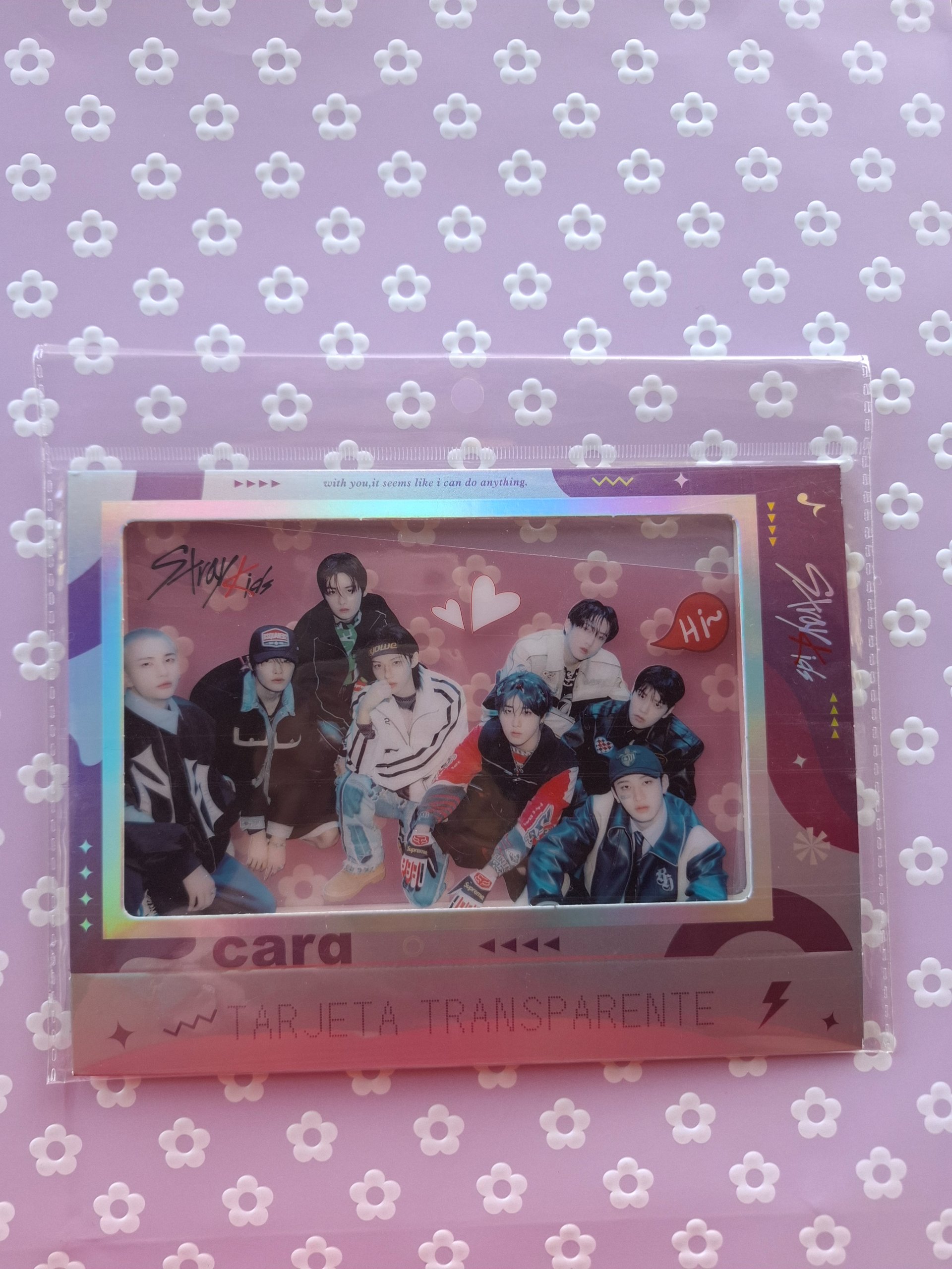Lomocard Transparentes Gigante Straykids