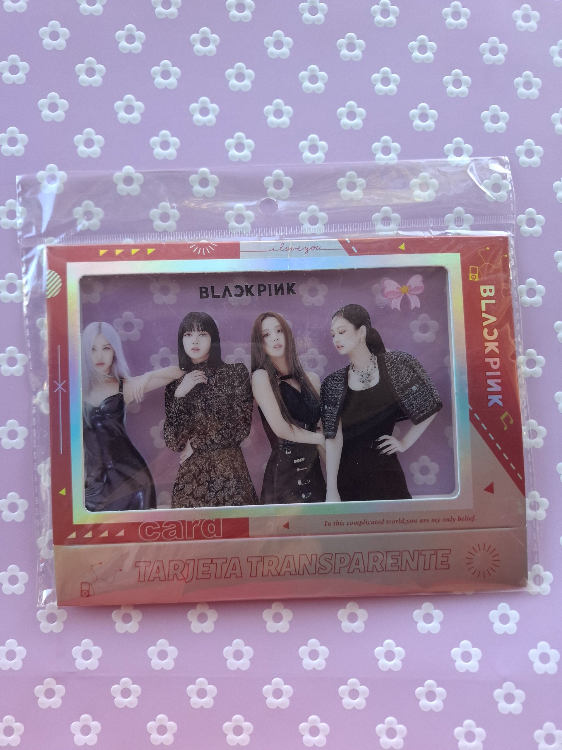 Lomocard Transparente Gigante Blackpink