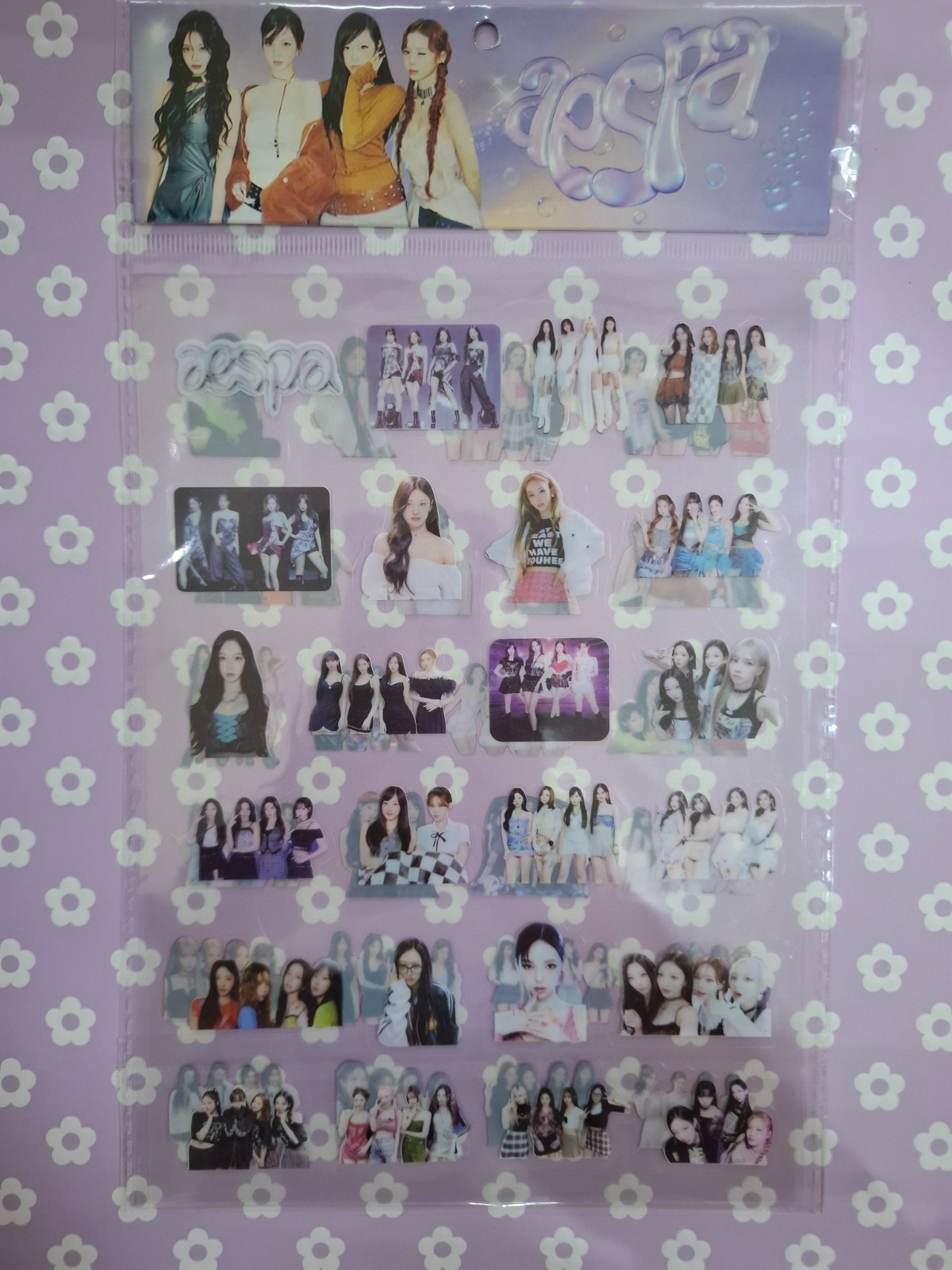 Stickers Transparentes Aespa