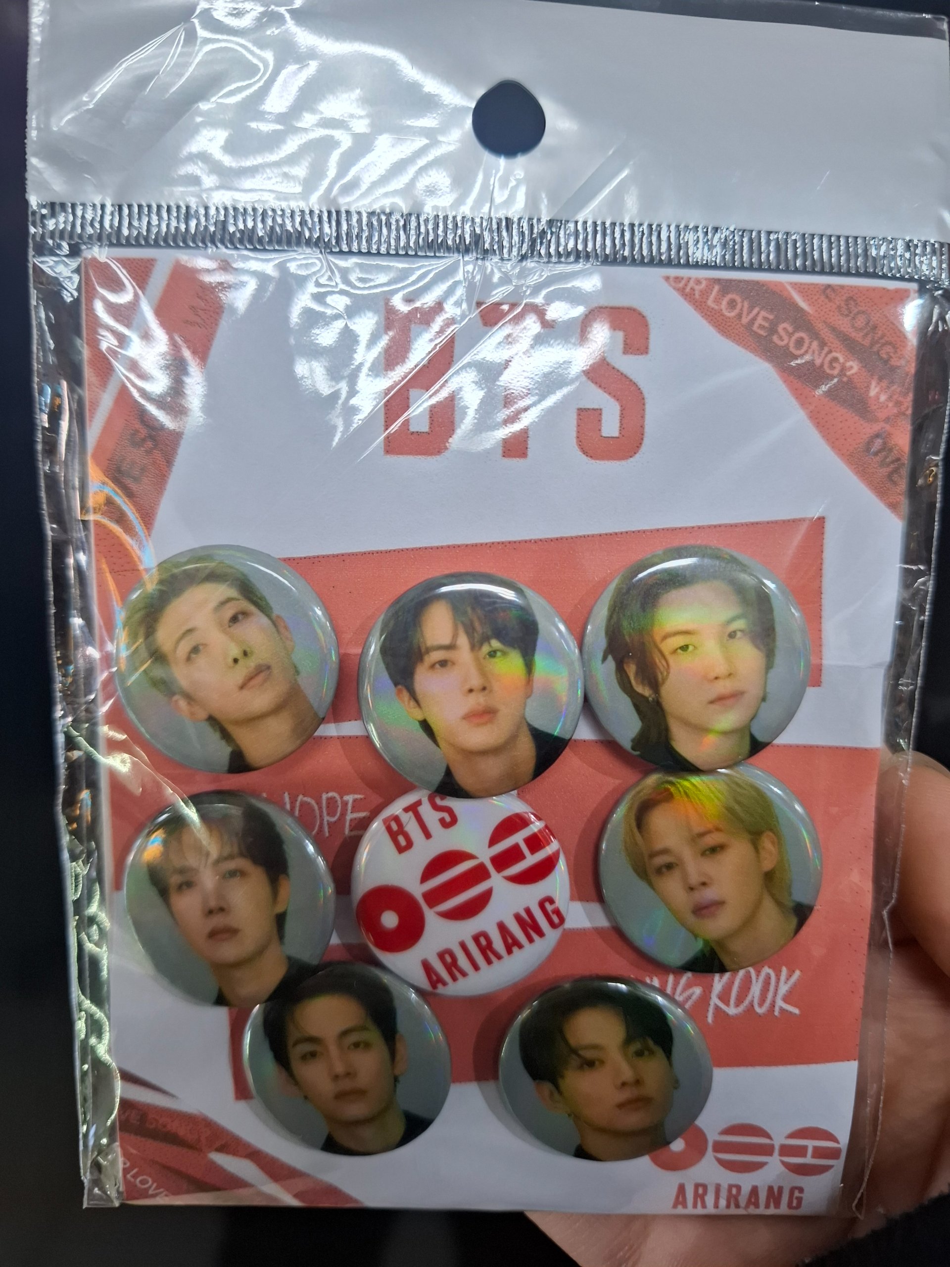 Chapitas BTS