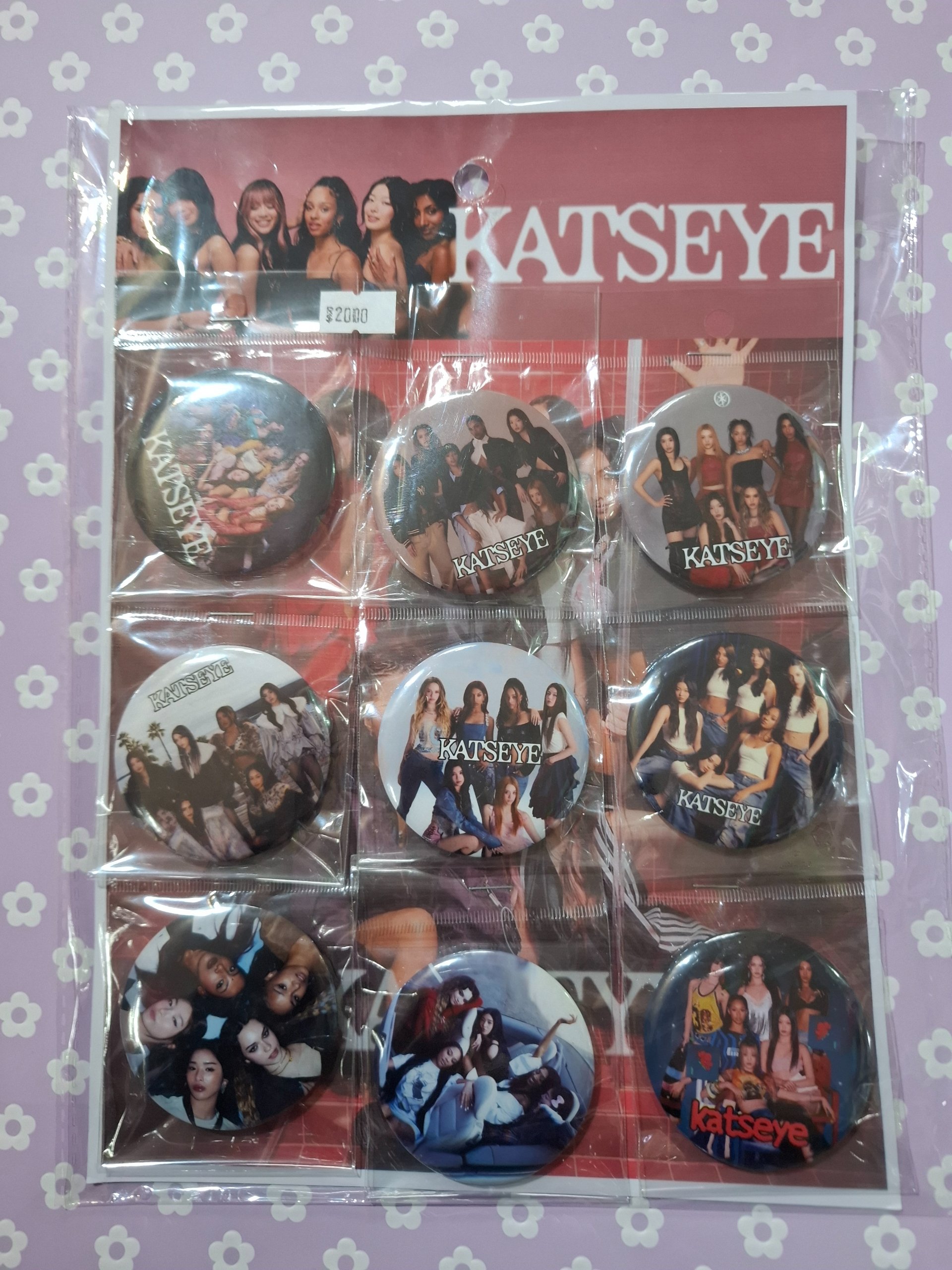 Chapitas Grandes Katseye