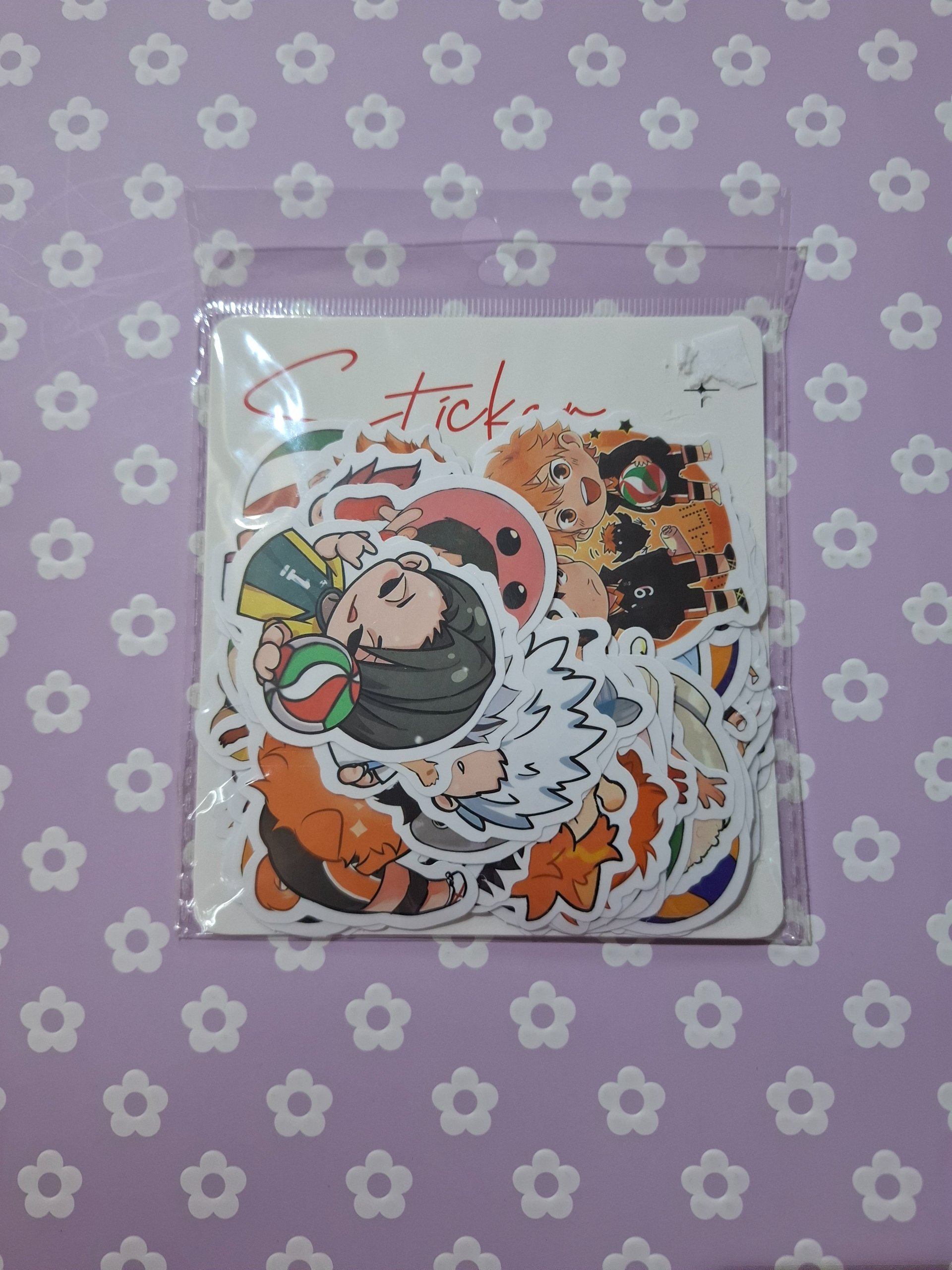 Pack 40 stickers Haikyuu