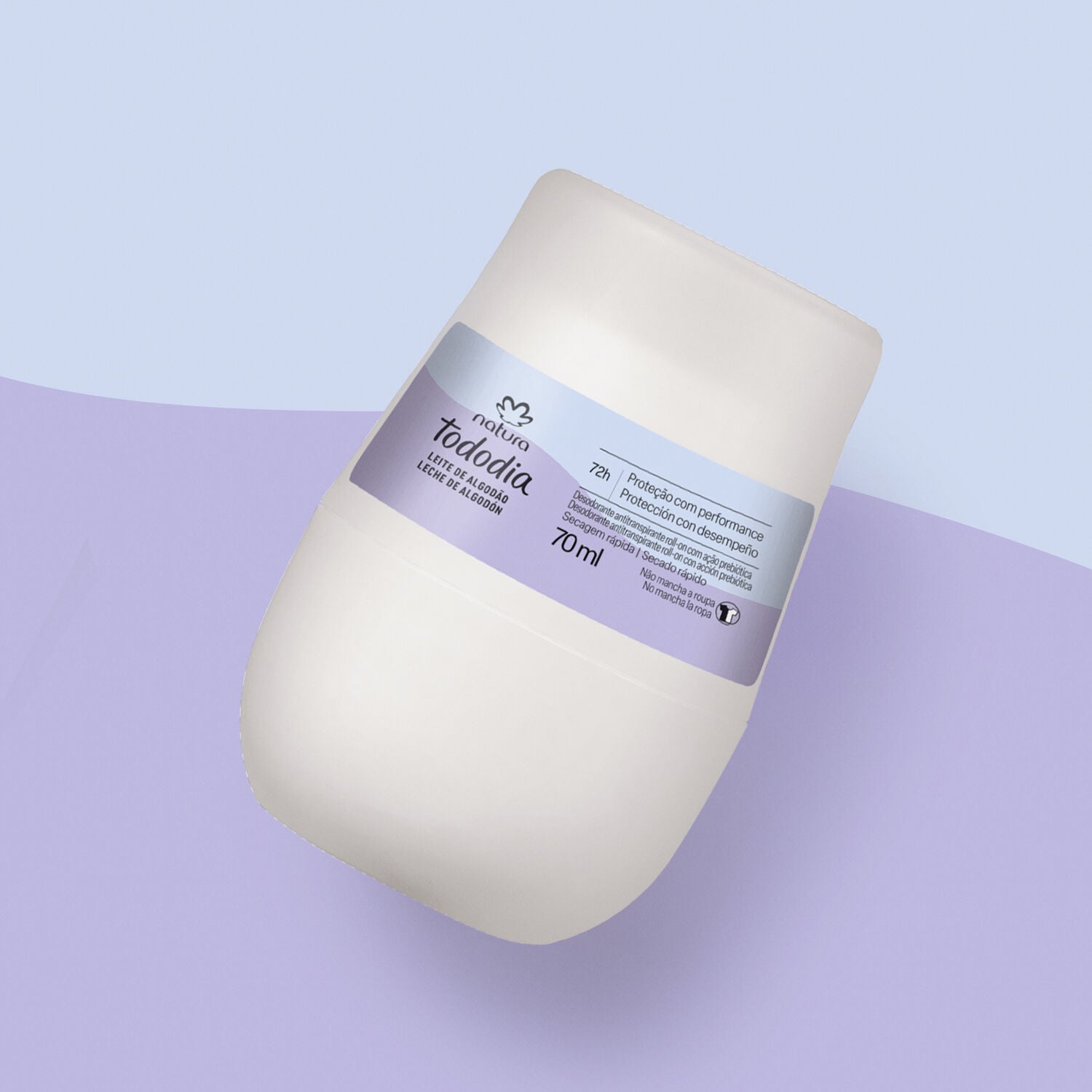 Desodorante antitranspirante Roll-on Leche de Algodon