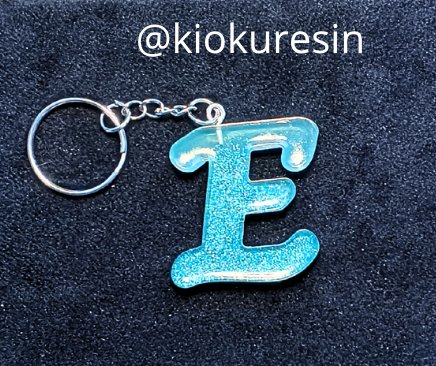 Llavero Art-Resin Letra