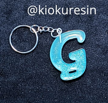 Llavero Art-Resin Letra