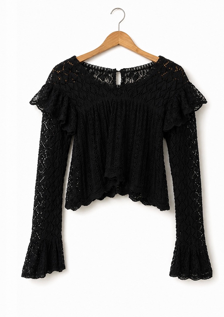 Chaleco negro mujer