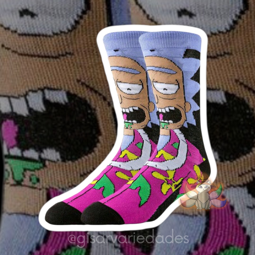 Calcetas Rick y Morty - Rick Hawai