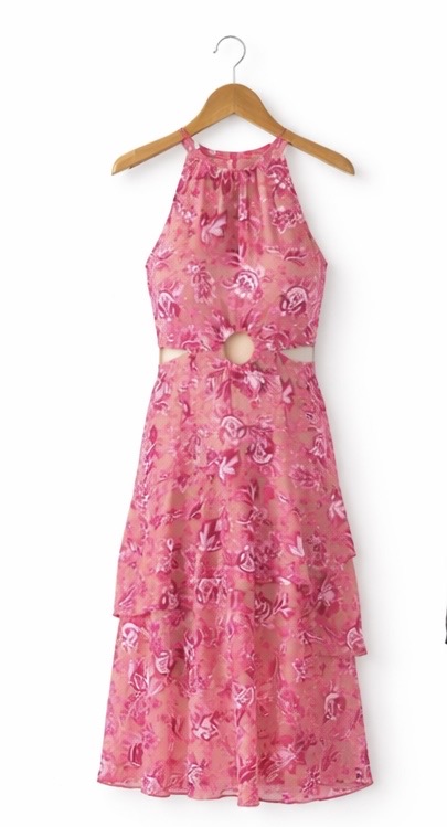 Vestido floreado