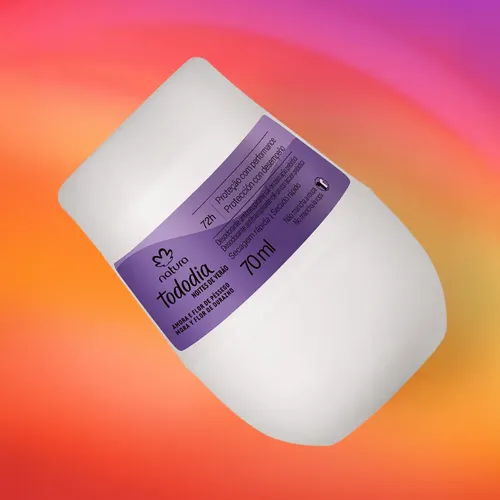 Desodorante antitranspirante Roll-on Mora y Flor de Durazno
