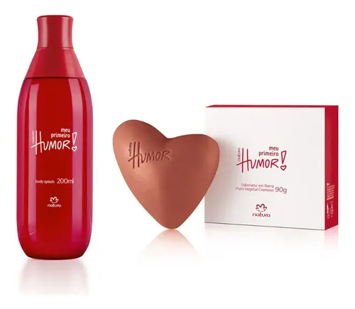 Pack Body Splash Humor + Jabón en Barra Humor Meu Primeiru
