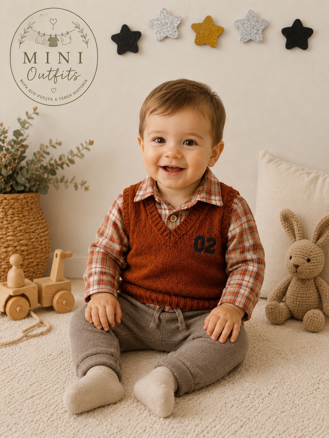 Chaleco+camisa (1 prenda) 18M