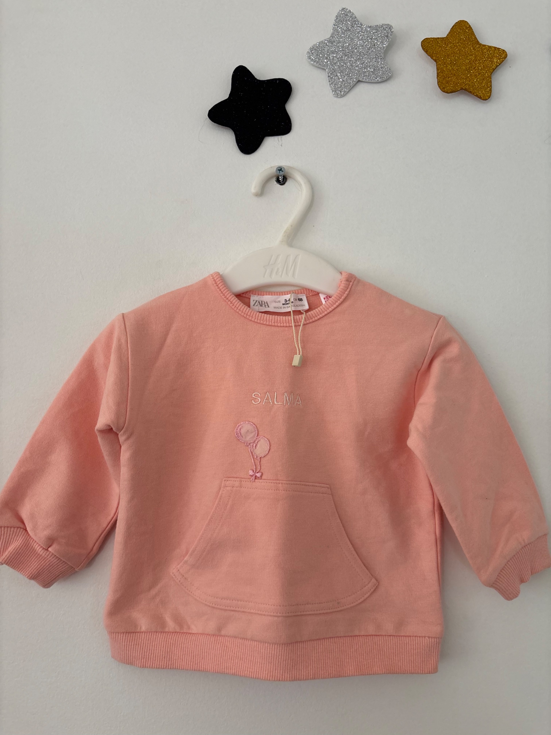 Poleron beba zara 3/6 m