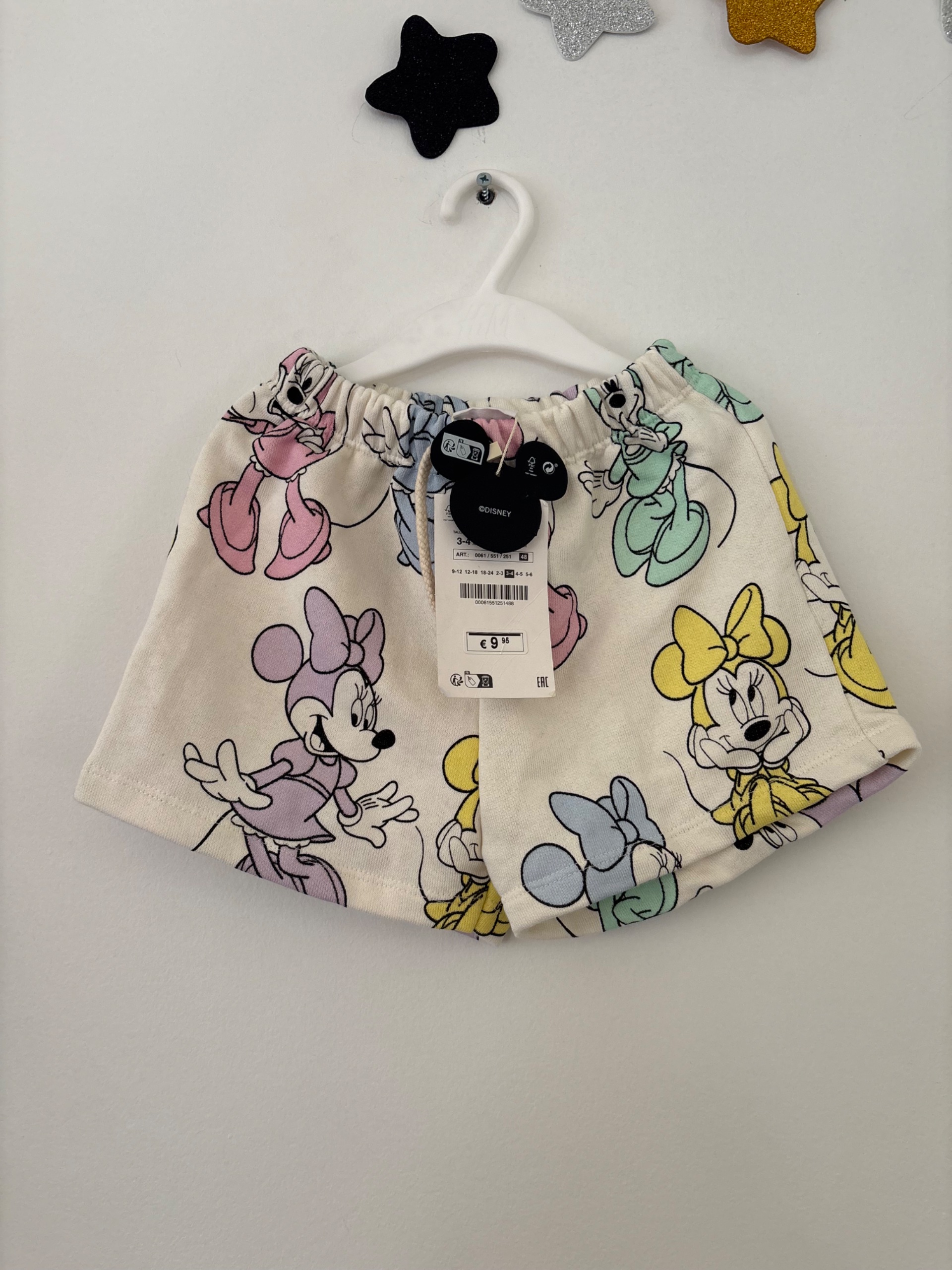 Short zara disney 3/4 años