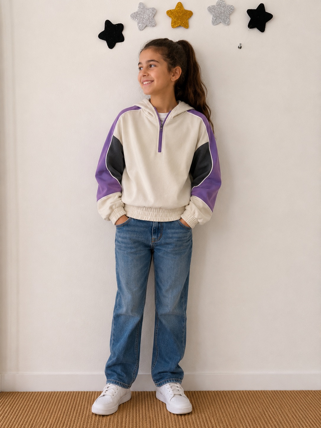 Poleron zara 8/9 años  2