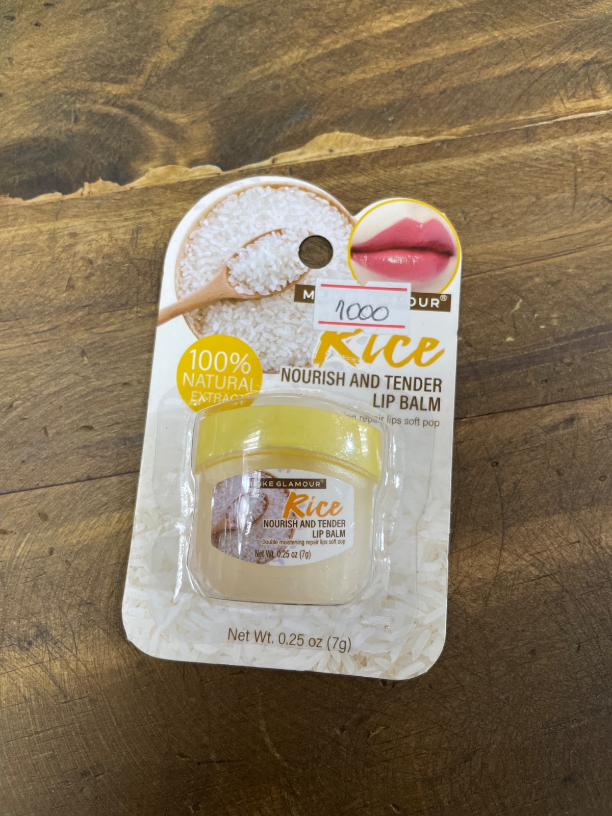 Exfoliante de Labios Arroz