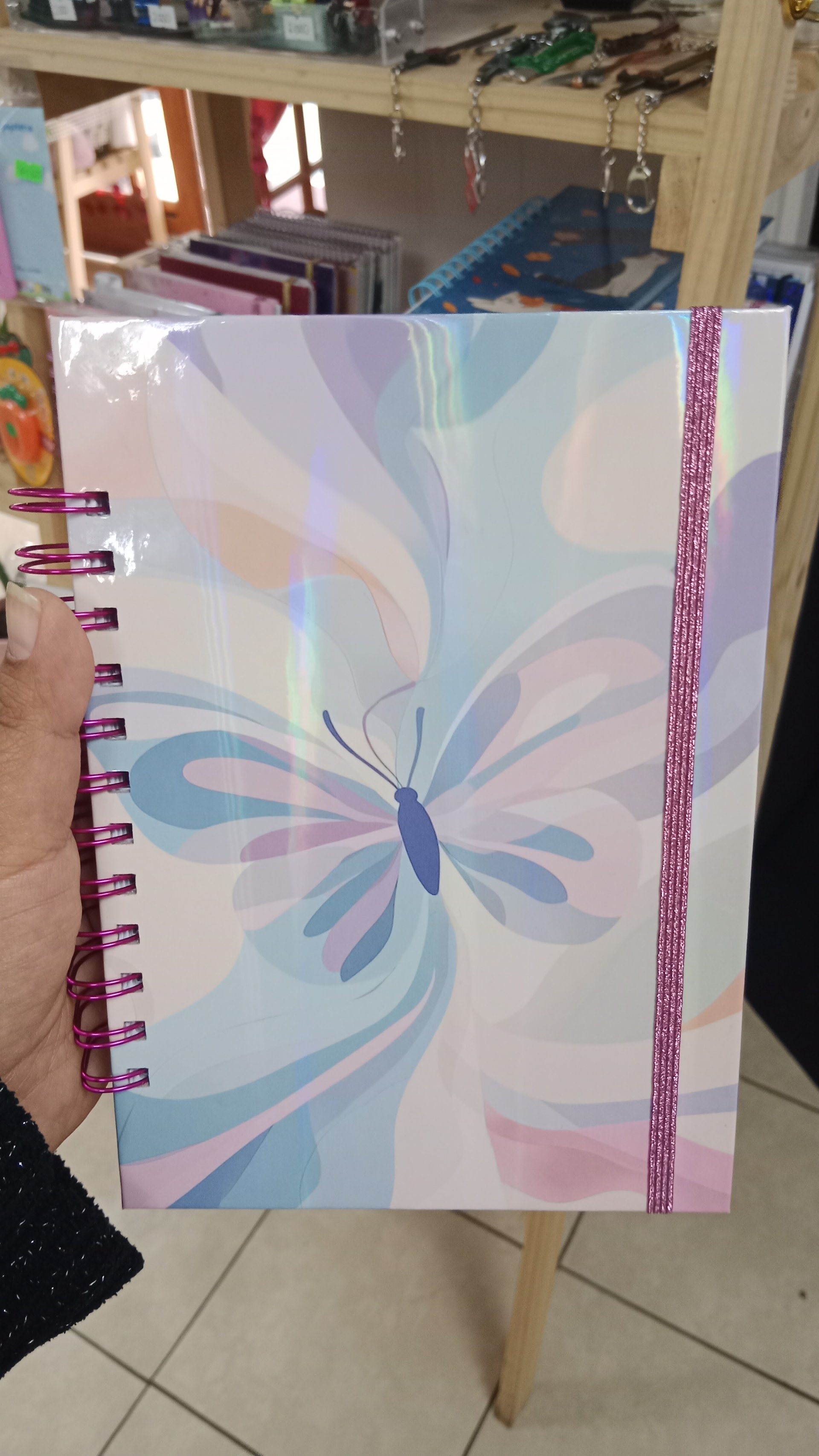 Cuaderno mariposa