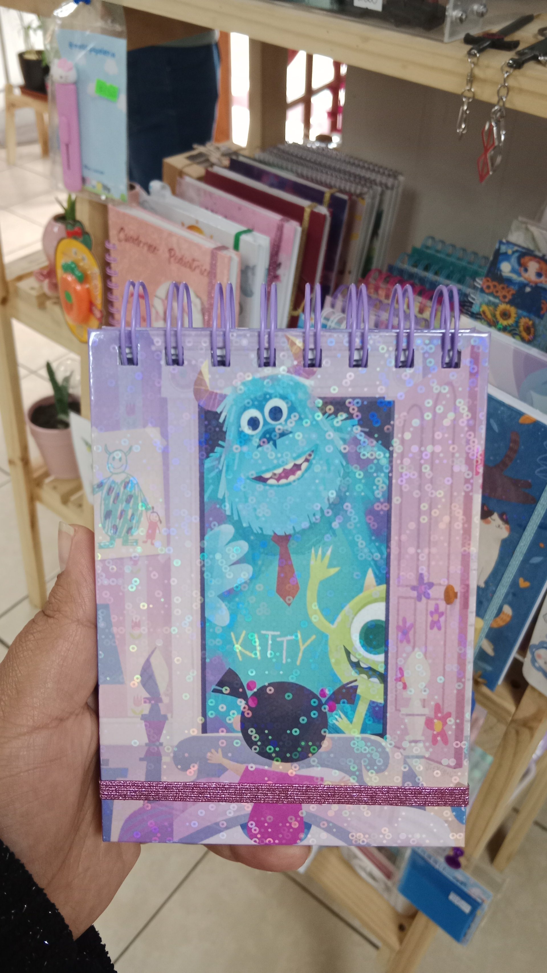 Libreta lisa Monster Inc.