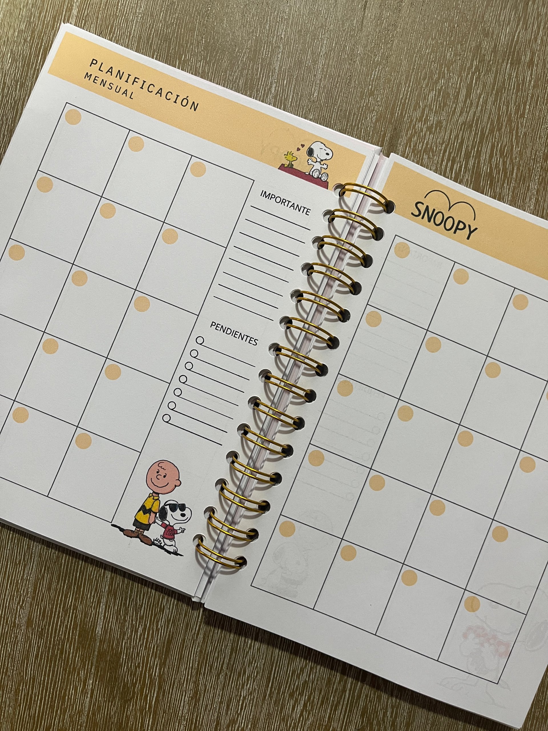 Planner snoopy 3