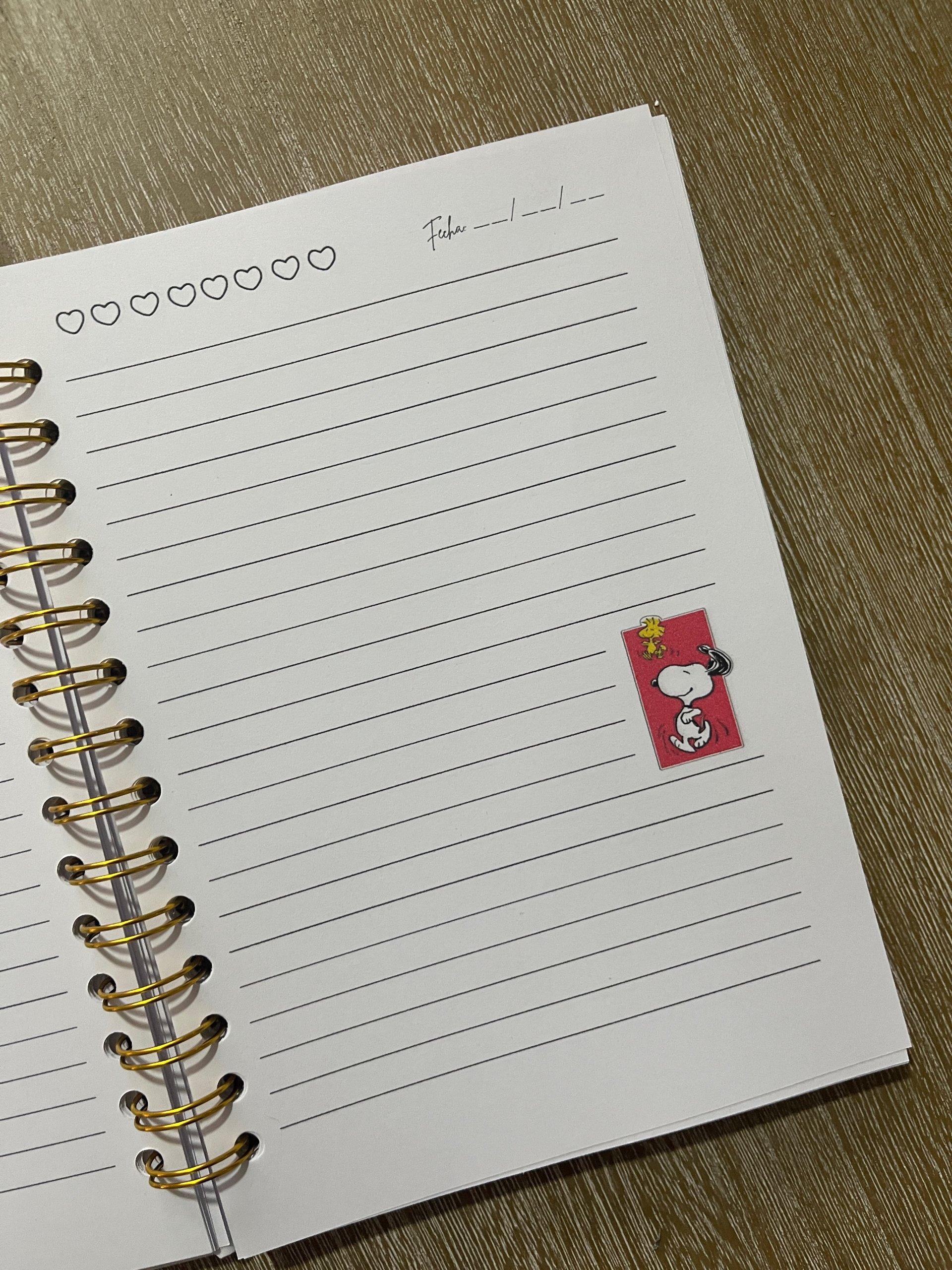 Planner snoopy 2