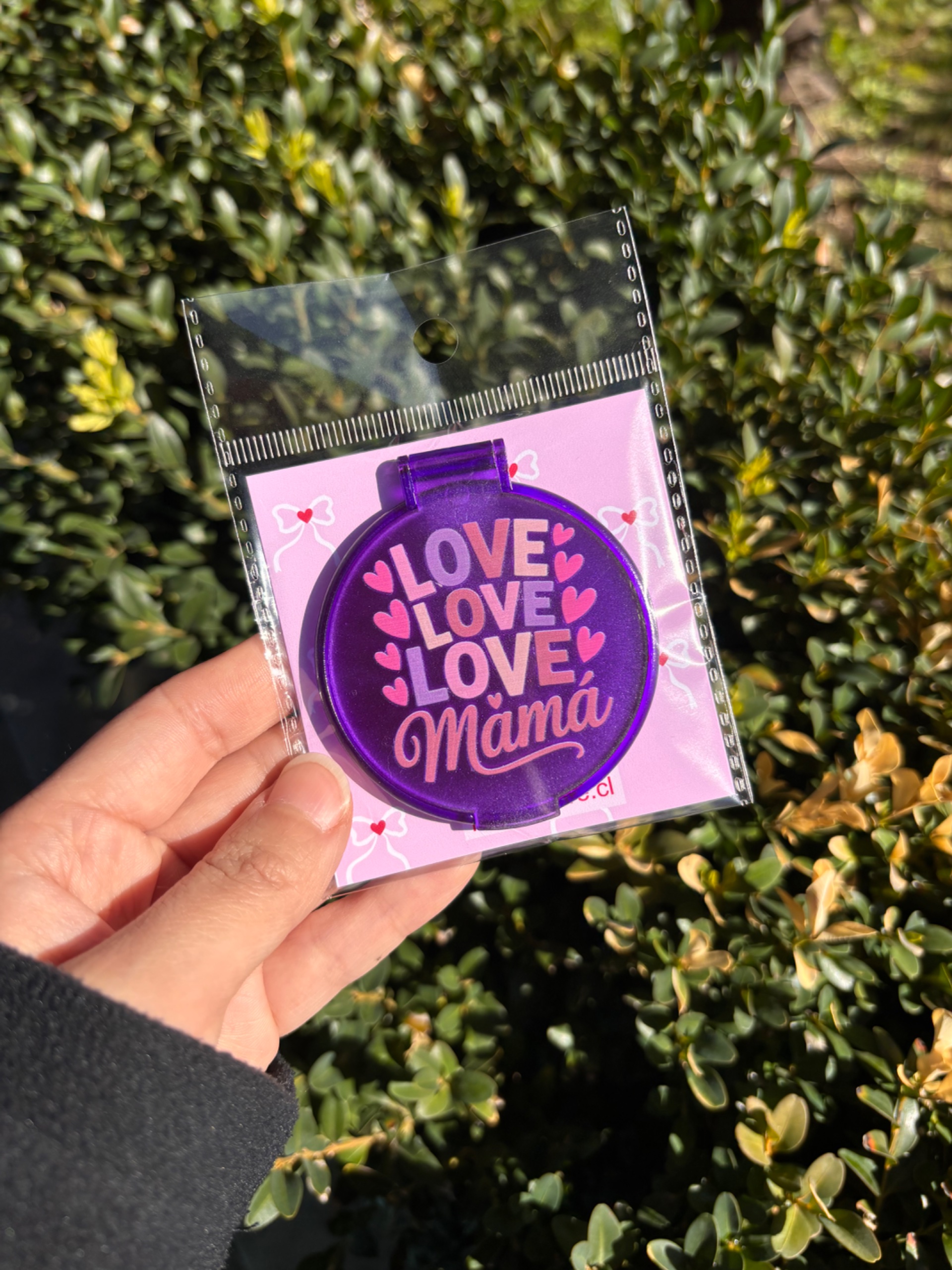 Espejo “Love Love Love mamá” 