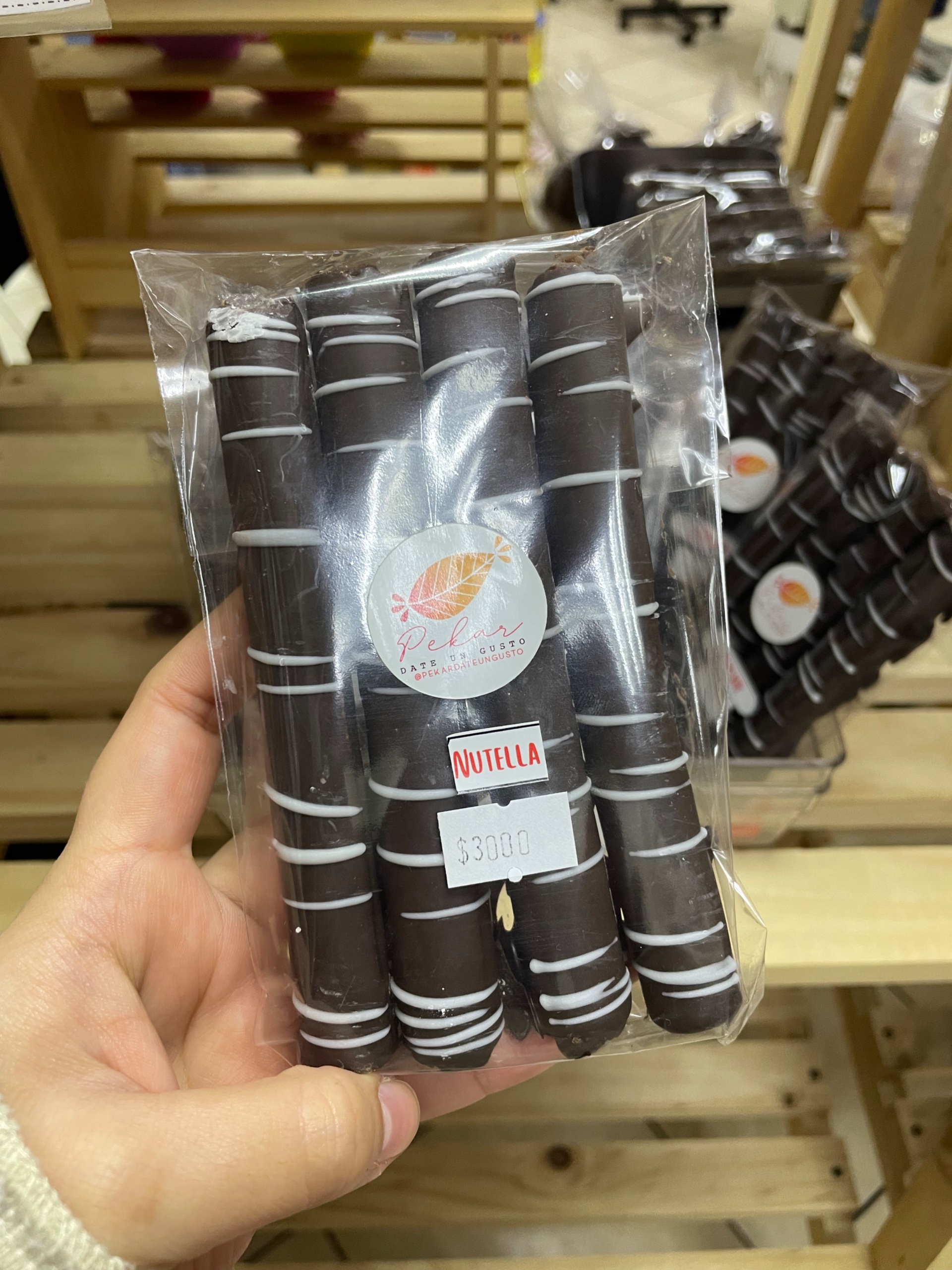 Cuchuflis Saludables Nutella