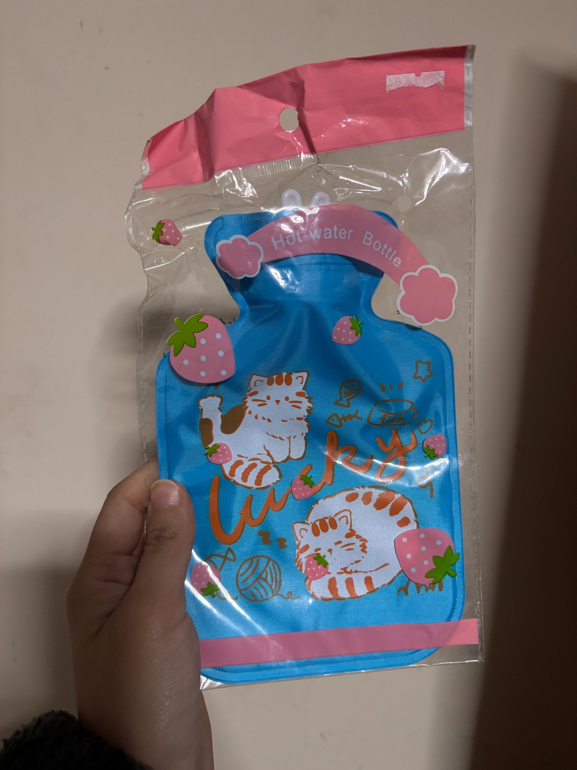 GUATERO MINI AZUL GATOS