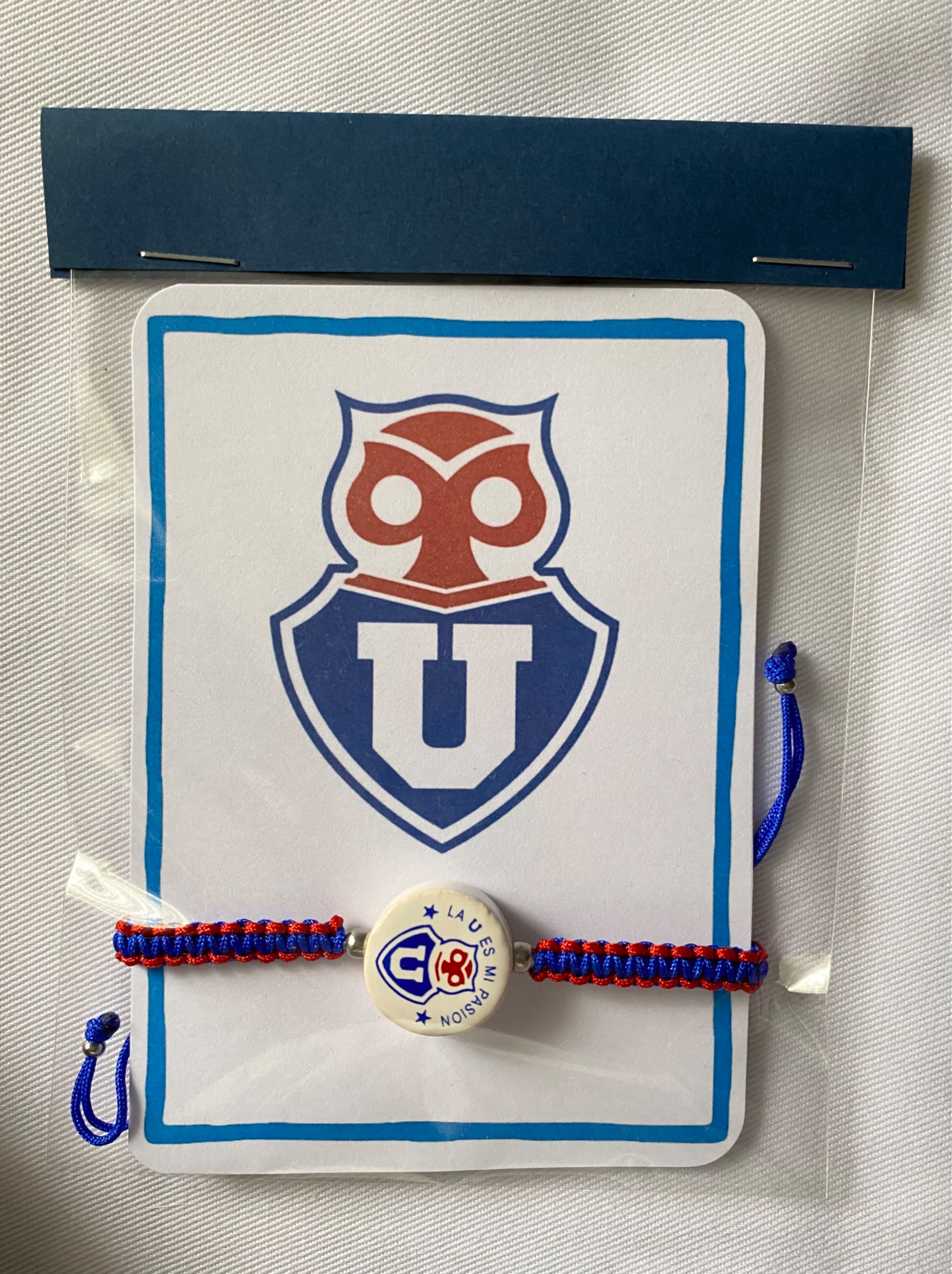 Pulsera equipo U. De Chile