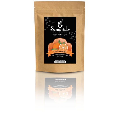 Café mezcla arábica de altura con Naranja