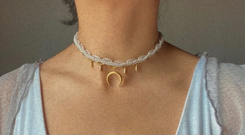 Collar Luna simple