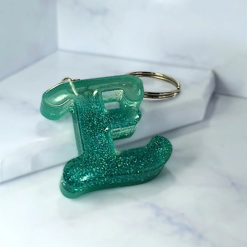 Llavero Art-Resin Letra