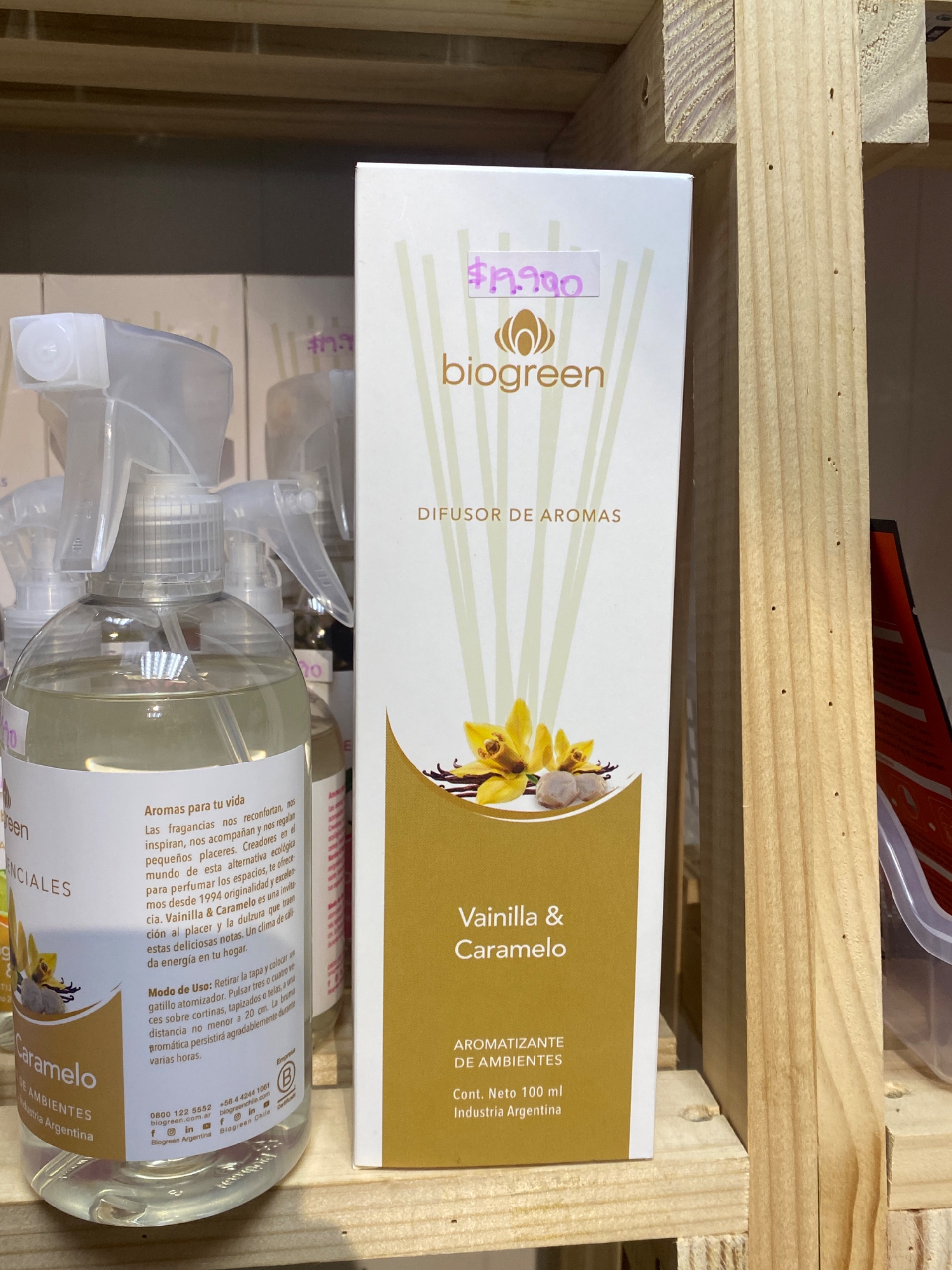 Difusor Vainilla y Caramelo