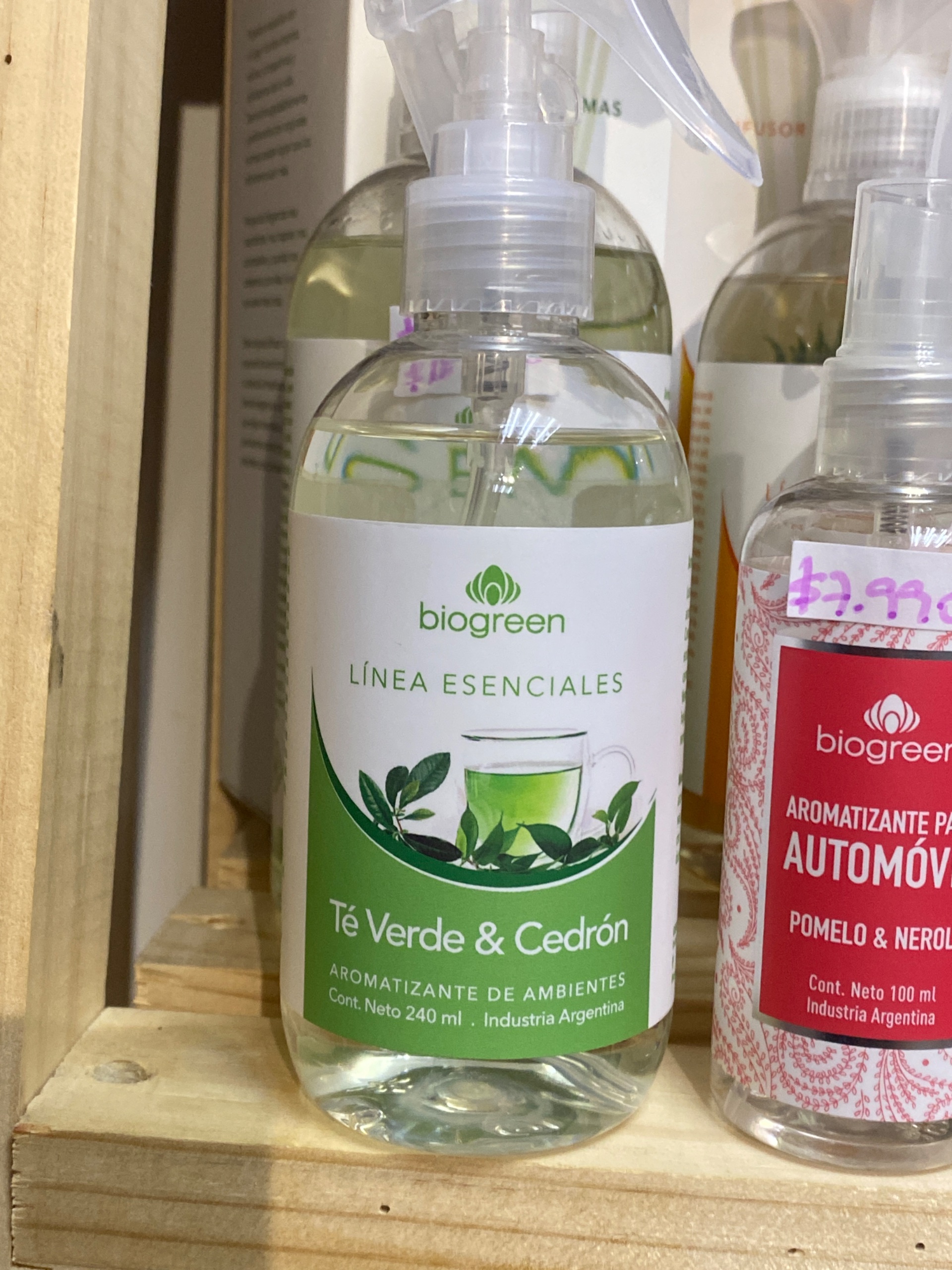 Té Verde y Cedrón 240ml