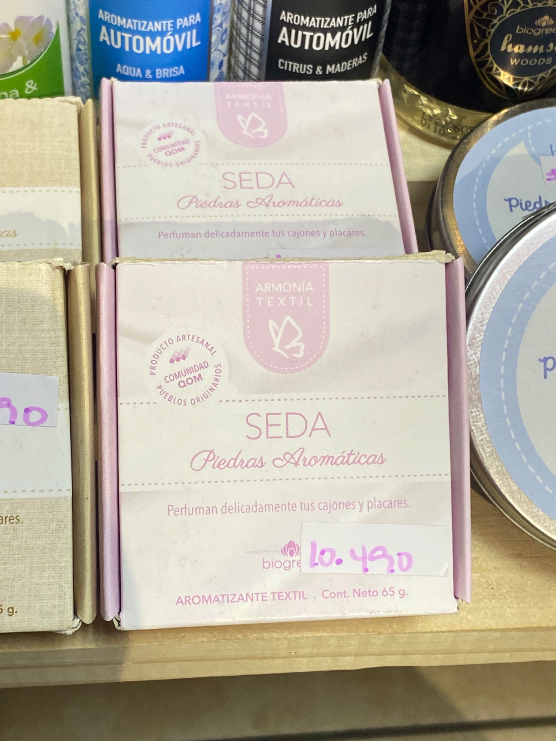 Piedras aromáticas Seda