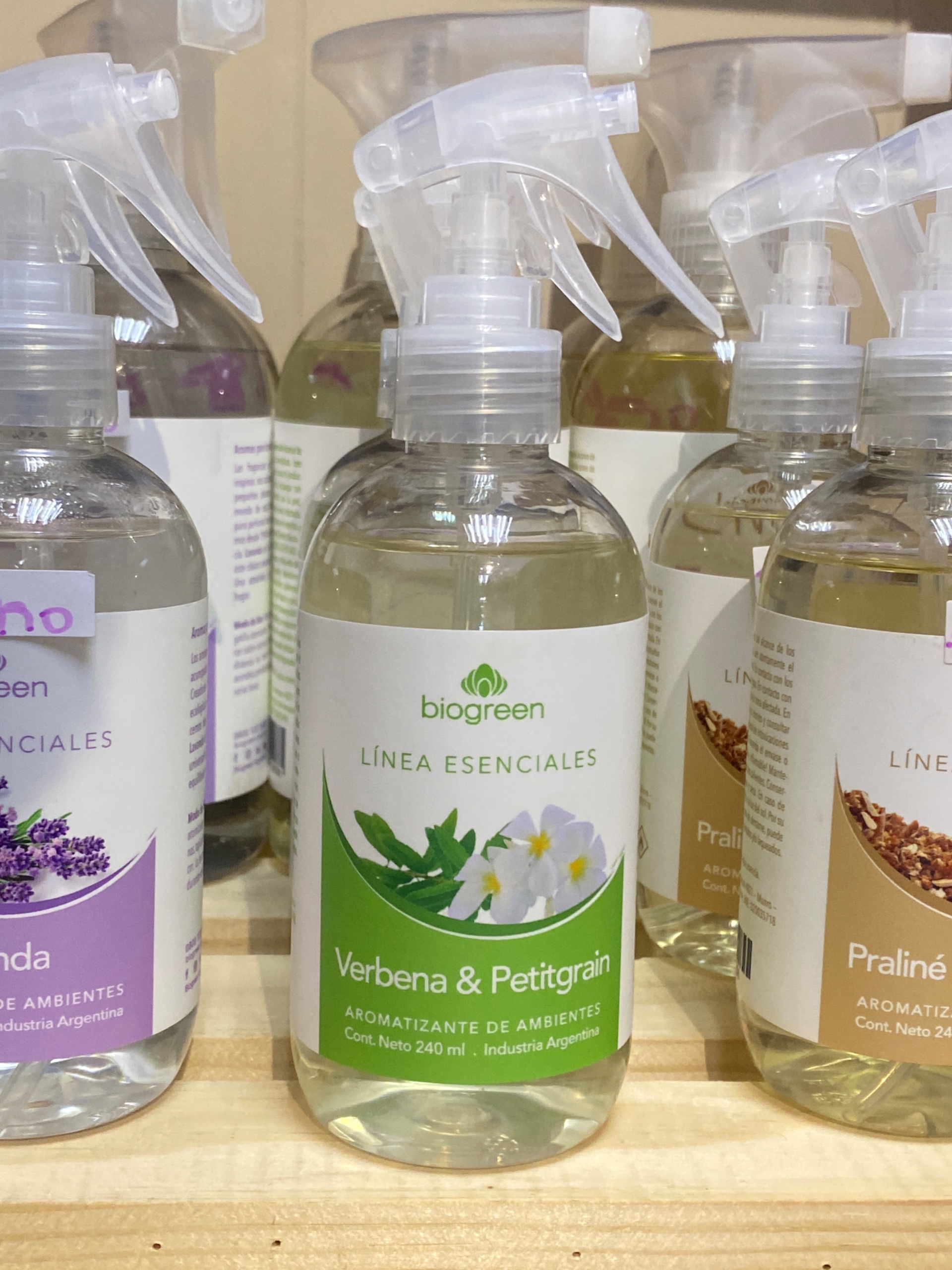 Verbena y Petitgrain 240ml