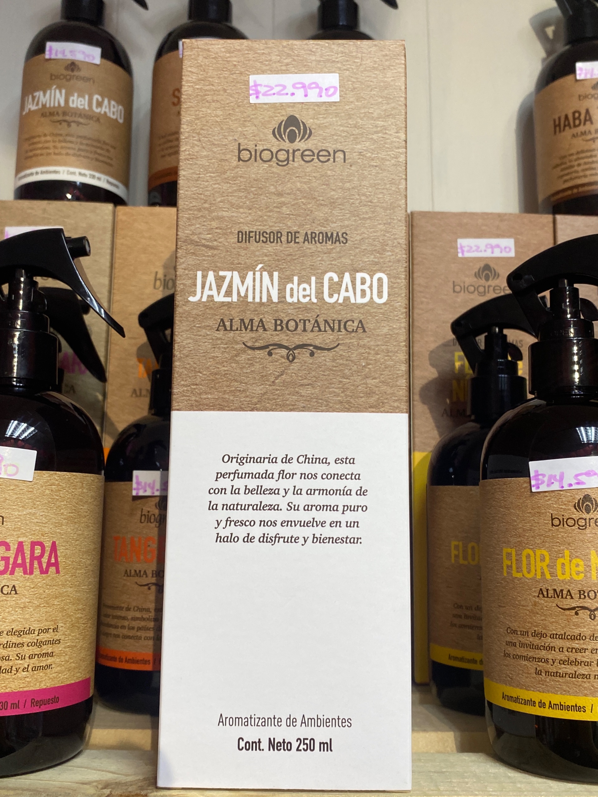 Difusor Jazmín del Cabo