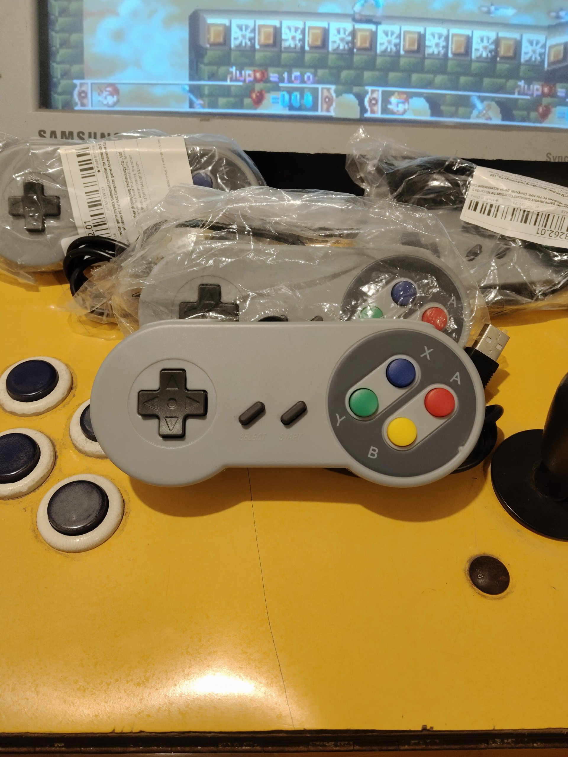 Joystick Súper Nintendo Usb
